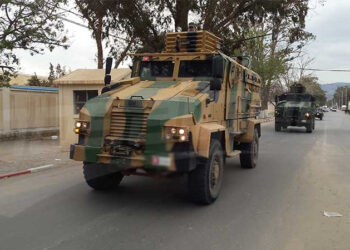 Campagne s&eacute;curitaire et militaire sur les hauteurs de Kasserine