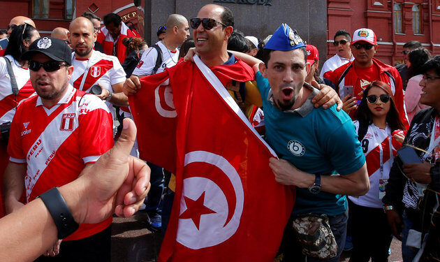 Tunisie-Belgique : Les Aigles de Carthage encouragés par 15.000 supporters tunisiens à Moscou
