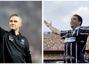 Robbie Williams et Ronaldo en pr&eacute;lude au match d'ouverture