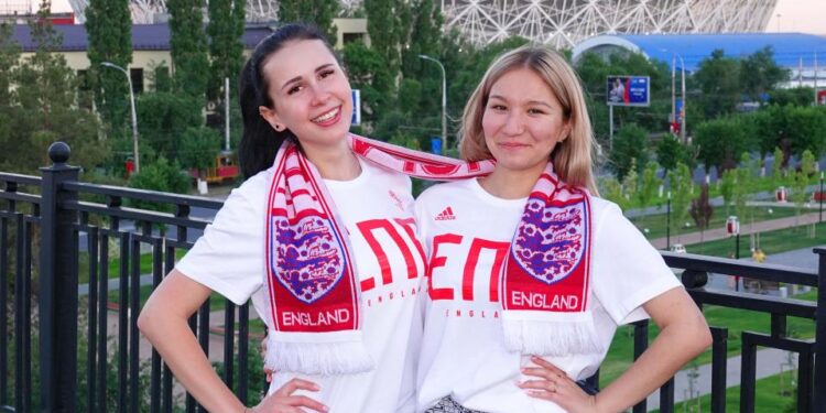 Volgograd : Les Russes s'engagent &agrave; supporter les Anglais contre la Tunisie