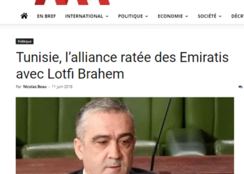 Lotfi Brahem pr&eacute;parait "un coup d'Etat" avec les Emiratis, selon un journaliste fran&ccedil;ais