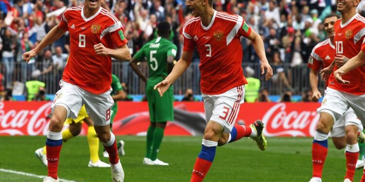 Coupe du Monde : Les Saoudiens humiliés par les Russes !