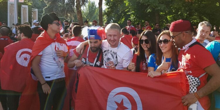 En Russie, les supporters tunisiens sont à Volgograd, leurs bagages à Moscou !