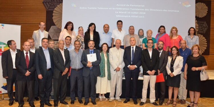 Renouvellement de la convention de partenariat entre Tunisie Telecom et la FTDJ