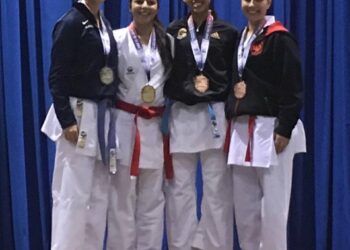 Lina, une jeune tunisienne, sacr&eacute;e Championne US en karat&eacute;