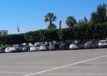 Embouteillages au parking