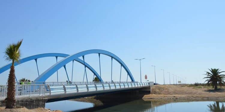 Inauguration des deux ponts m&eacute;talliques reliant Tunis &agrave; la RN Z4