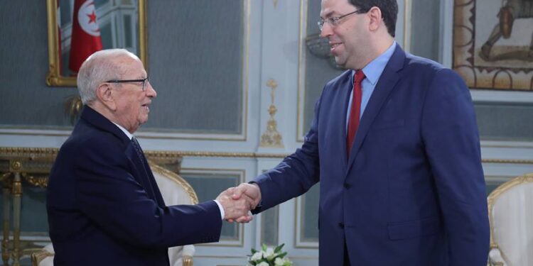 La situation générale du pays au centre d'une rencontre entre Caïd Essebsi et Chahed