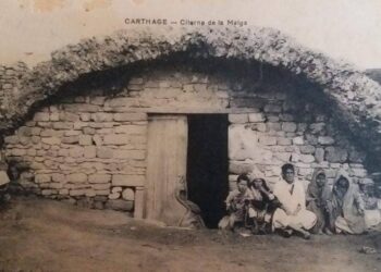 Des photos rares du temps où des nomades habitaient les citernes de Carthage