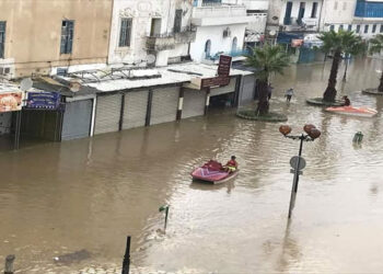 Inondations &agrave; Bizerte : Le pont mobile ferm&eacute; &agrave; la circulation