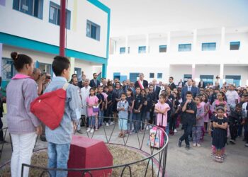 Avec 1200 &eacute;l&egrave;ves, c'est l'&eacute;cole la plus "peupl&eacute;e" de toute la Tunisie