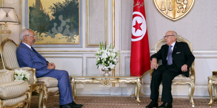 Tunisie : Béji Caïd Essebsi et Rached Ghannouchi se concertent