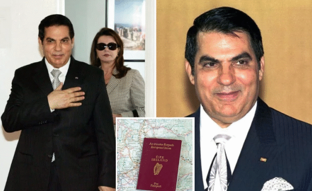 Ben Ali au cœur d'une affaire d'arnaque de passeports irlandais