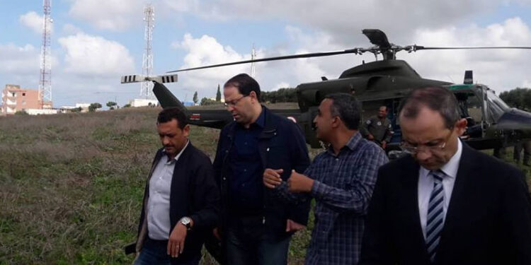 Inondations : Youssef Chahed se rend à Nabeul