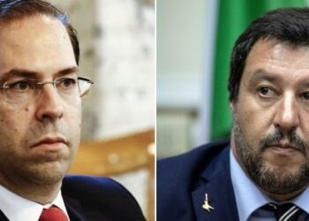 Matteo Salvini persona non grata de Youssef Chahed