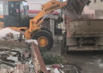 Construit sur le lit d'un oued, un kiosque cause des inondations &agrave; Bizerte