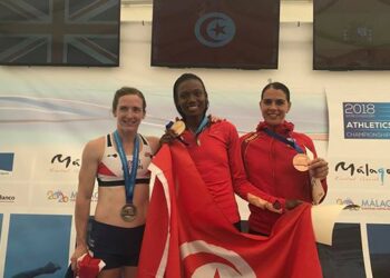 Soumaya Bousaid, championne du monde paralympique du 1500 m&egrave;tres