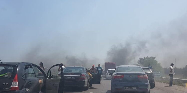 L'autoroute Tunis-Sousse fermée par des protestataires !