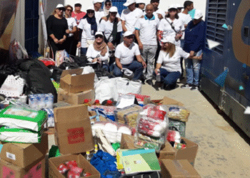 Tunisie Telecom : Distribution des aides aux familles touch&eacute;es par les inondations &agrave; Nabeul