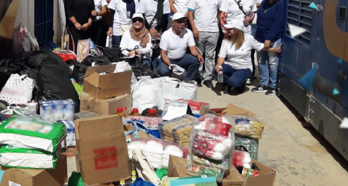 Tunisie Telecom : Distribution des aides aux familles touch&eacute;es par les inondations &agrave; Nabeul
