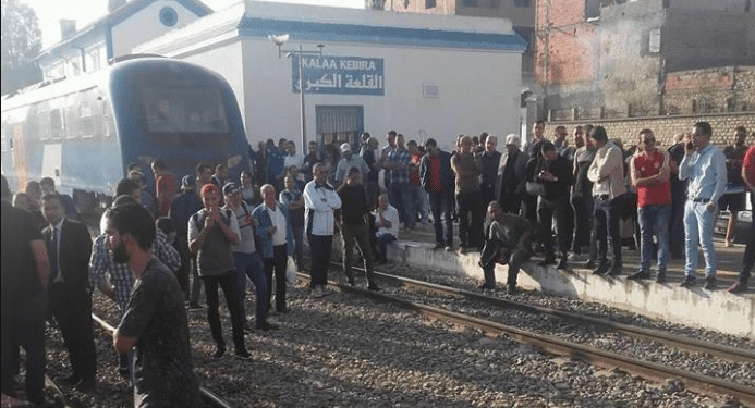 Reprise du trafic ferroviaire &agrave; Kalaa Kebira apr&egrave;s un blocage