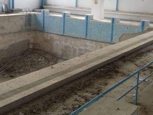 La photo du jour : Cette piscine délabrée ne se trouve pas n'importe où !