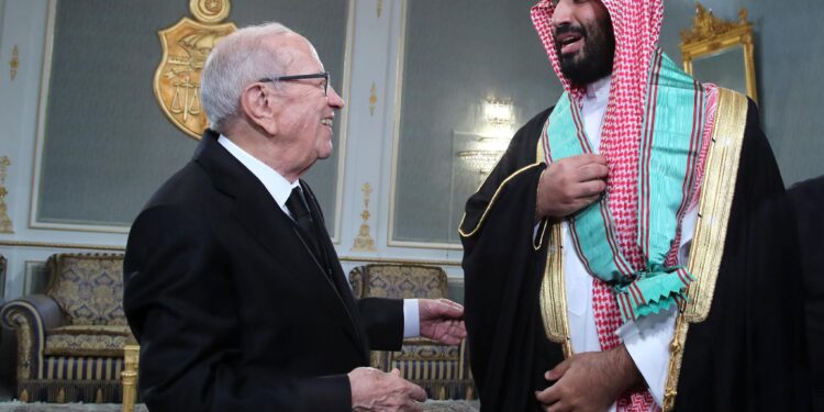 Tunisie : Entretien en tête à tête entre Caïd Essebsi et Ben Salmane