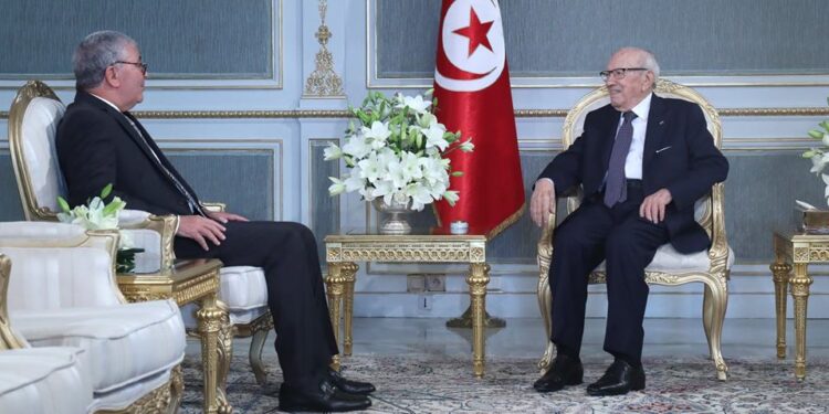Tunisie : Béji Caid Essebsi reçoit Youssef Chahed et Abdelkrim Zbidi