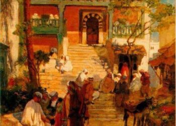 En 1884, le "Gérôme américain" à Sidi Bou Said