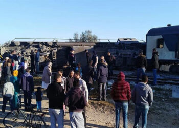 Le train Gabes - Tunis d&eacute;raille sans faire de victime