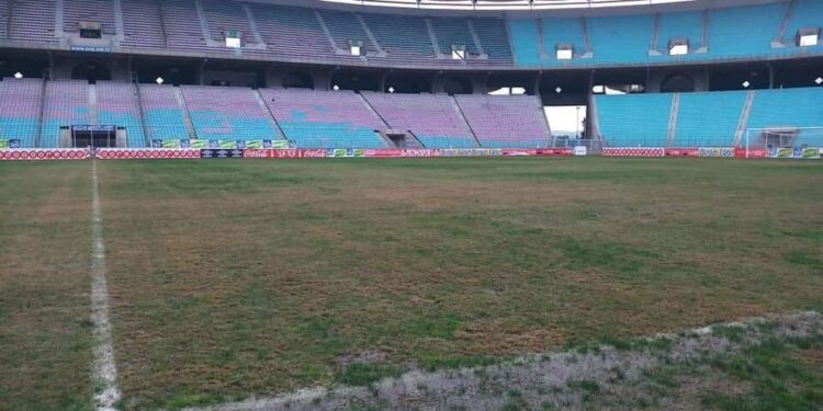 Voici la pelouse du meilleur stade en Tunisie