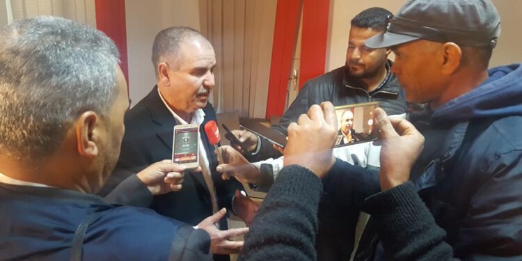 A Sidi Bouzid, Noureddine Taboubi promet une gr&egrave;ve "diff&eacute;rente" en janvier