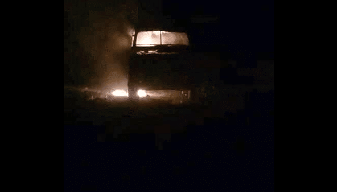 Affrontements, v&eacute;hicule incendi&eacute;&hellip; Une nuit de violence &agrave; Menzel Bouzayane