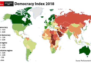Democracy Index : La Tunisie confirm&eacute;e seule d&eacute;mocratie du monde arabe !