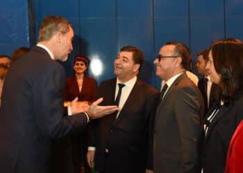 Foire du tourisme de Madrid : Le Roi et la Reine d'Espagne visitent le stand tunisien