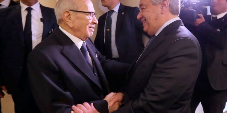 "Le respect que voue l'ONU à la jeune démocratie tunisienne"