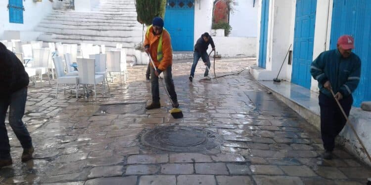 Campagne de propret&eacute; &agrave; Sidi Bou Sa&iuml;d