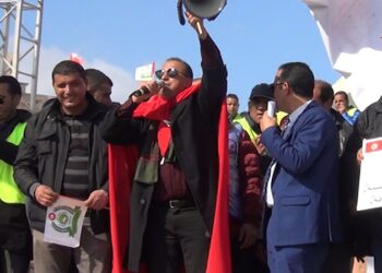 En col&egrave;re, la police manifeste &agrave; la Kasbah