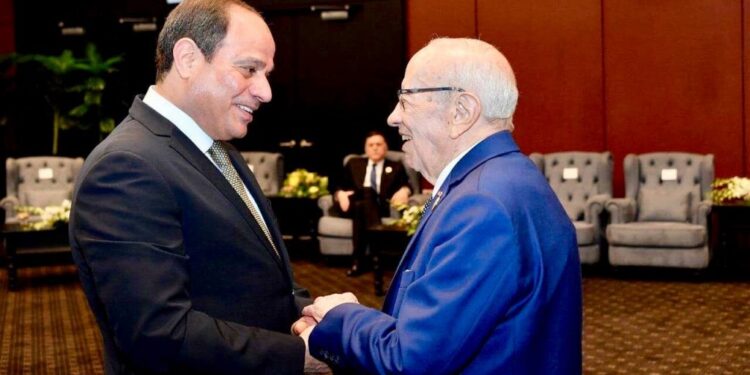 Le président égyptien veut renforcer la coopération antiterroriste avec la Tunisie