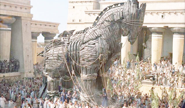 "Le cheval de Troie" *