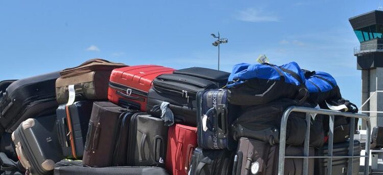 Baisse du nombre de vols des bagages dans les aéroports