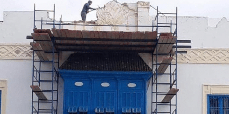 Be&iuml;t El Hikma commente la destruction de la fa&ccedil;ade principale