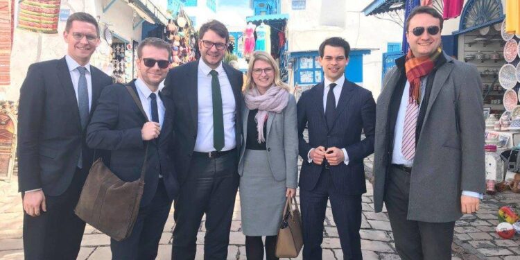 Des parlementaires allemands sous le charme de Sidi Bou Saïd