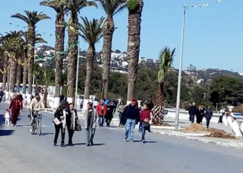 Journ&eacute;e sans voitures : La Marsa respire