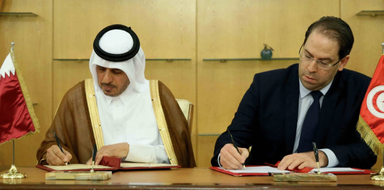 Dix accords signés entre la Tunisie et le Qatar