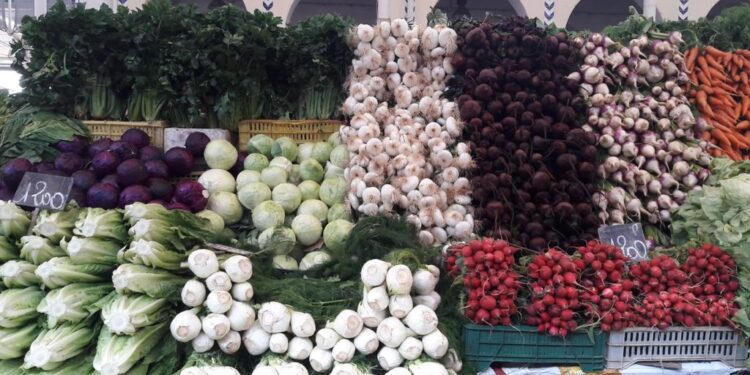 Installation artistique au Marché central : Le plus impressionniste des étalages