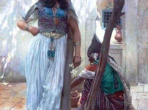 Mémoire artistique : Dans les Jardins du bey de Tunis à la mode orientaliste