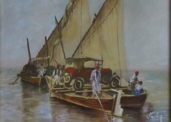 Au temps jadis, l'ancêtre du bac de Djerba