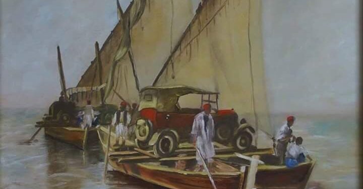 Au temps jadis, l'ancêtre du bac de Djerba