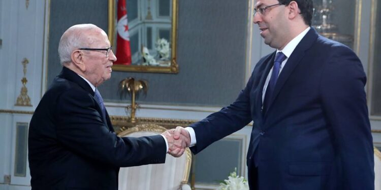 Caïd Essebsi et Chahed en tête-à-tête